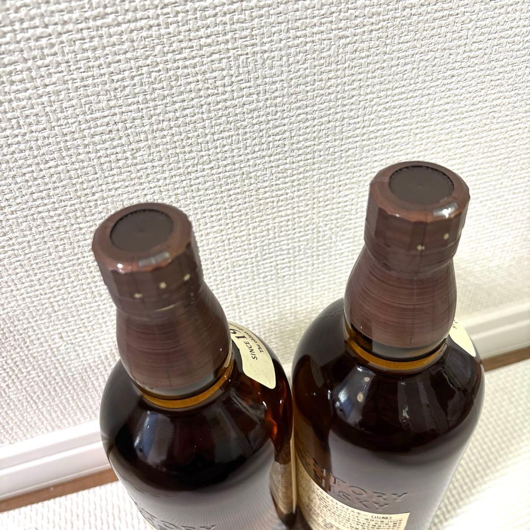 山崎 シングルモルトウイスキー 700ml NV 箱無し　２本