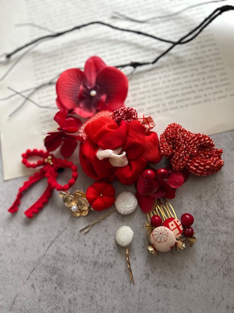 N様order髪飾り♡