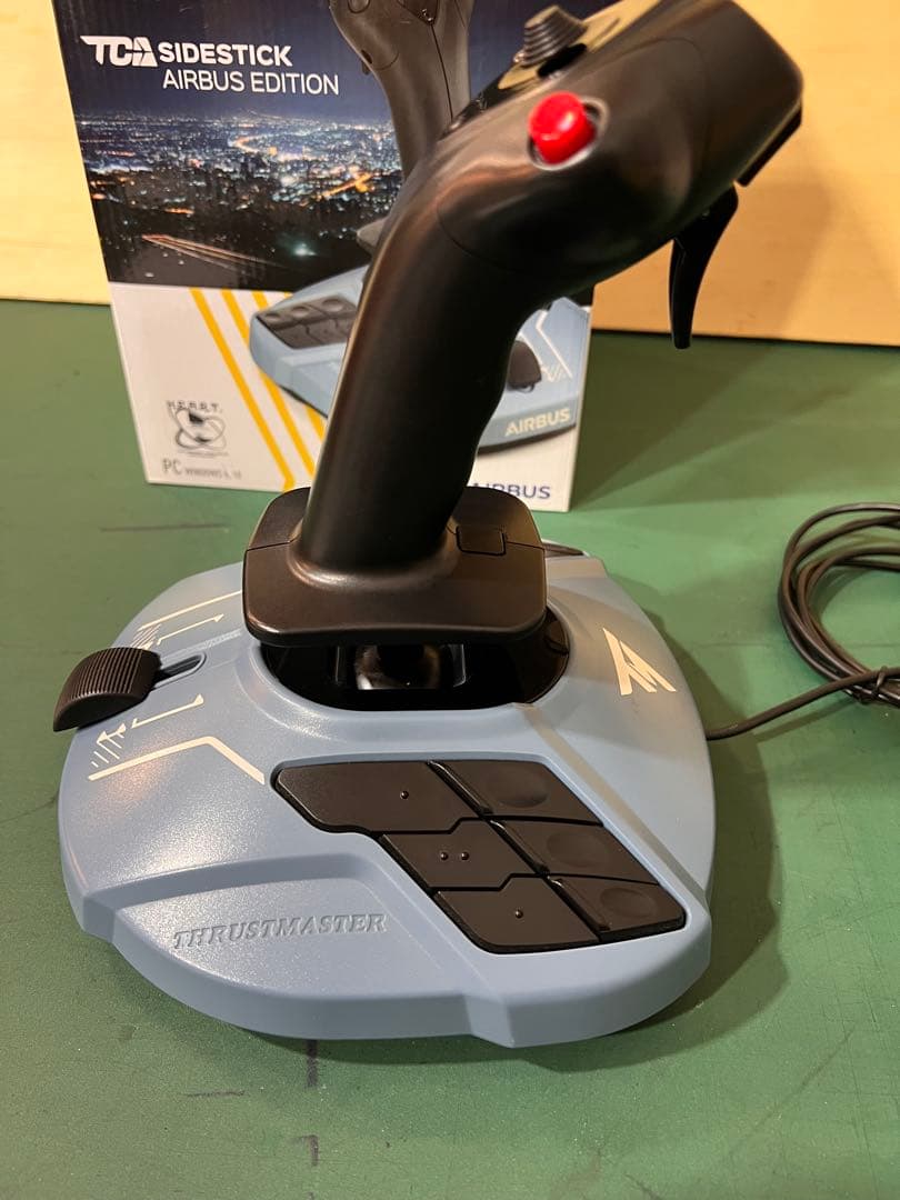 PC用ゲームコントローラー・コンバーター TCA SIDESTICK & QUADRANT AIRBUS EDITION