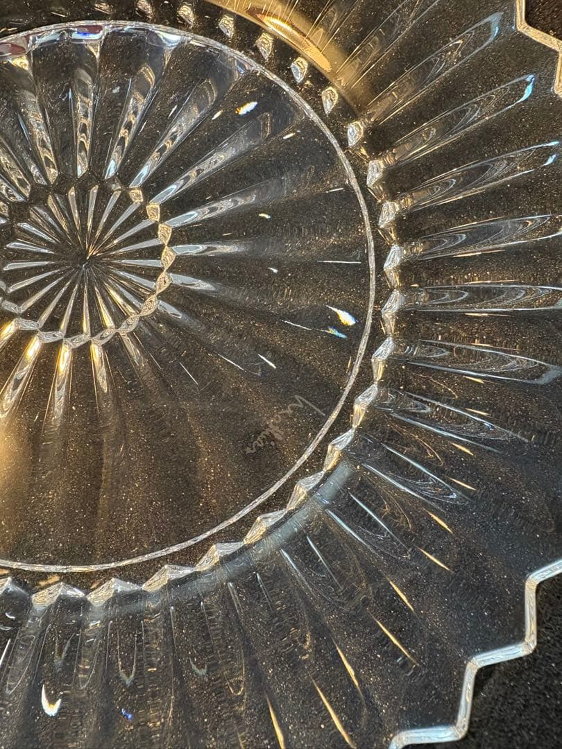 バカラ　プレート直径約20cm