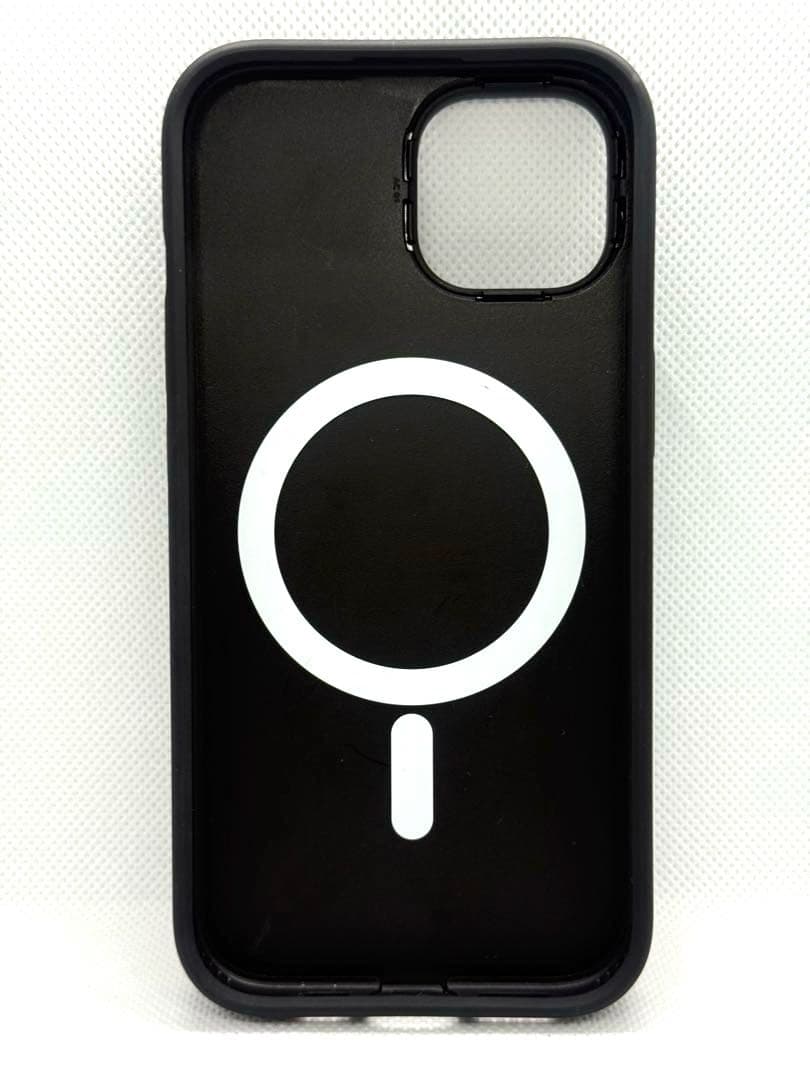 CASETiFY iphone14 ブラックミラースタンドケース magsafe