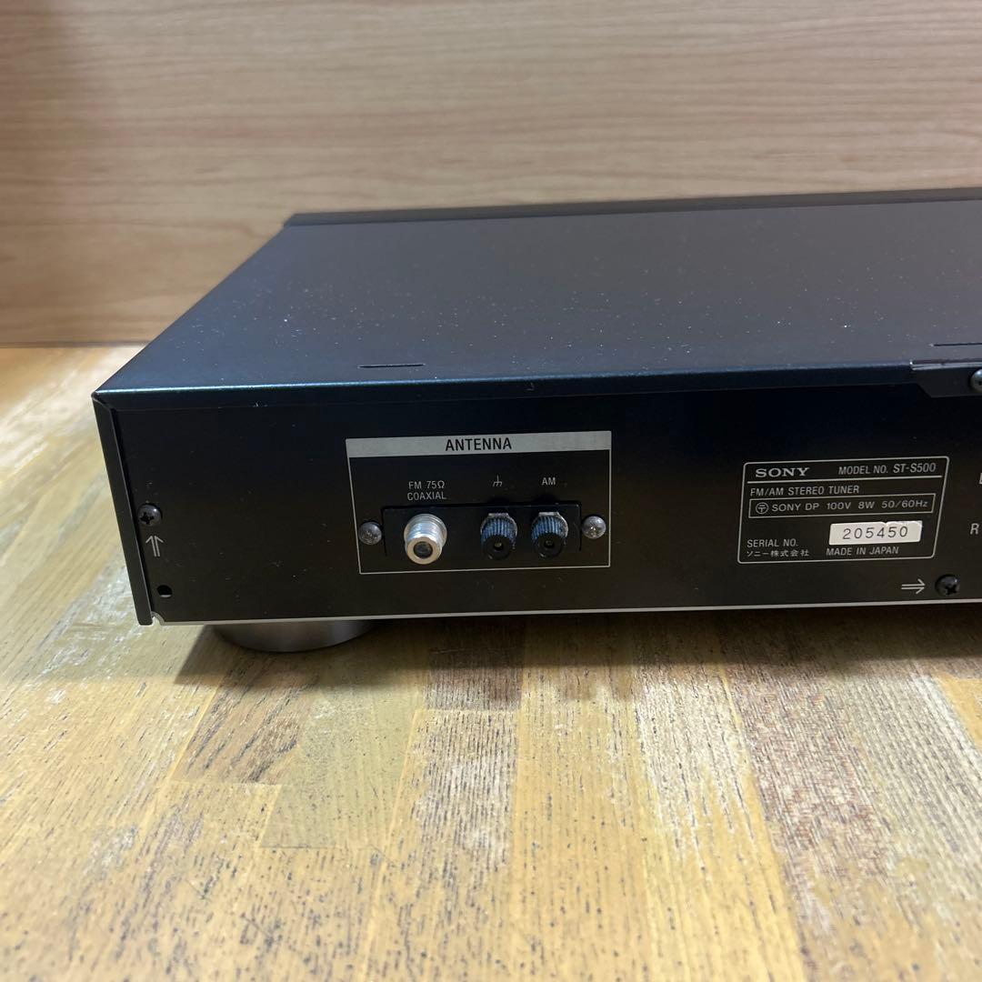 ★動作確認済み★ Sony ST-S500 FM/AM　ステレオチューナー