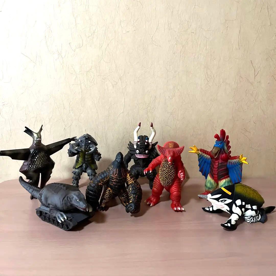 美品⭐️ ウルトラ怪獣　ソフビ8点セット