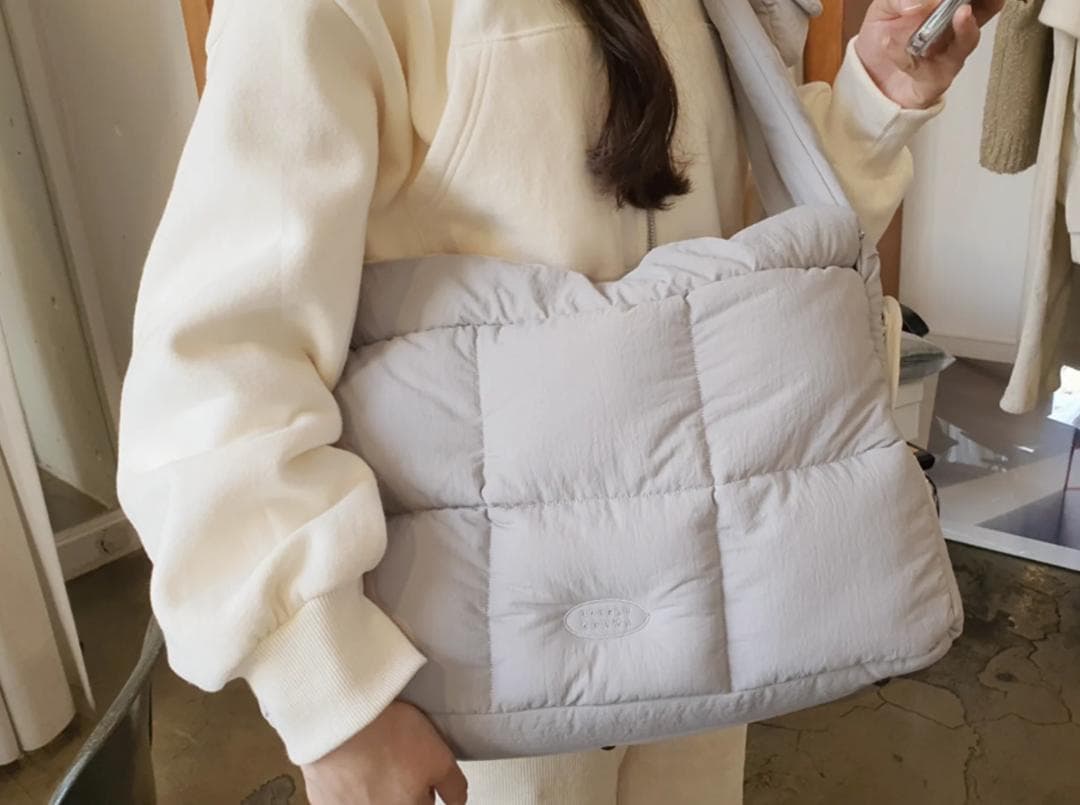 小型犬用スリングキャリー【DOUBLE COMMA】CLOUD BAG 黒 M