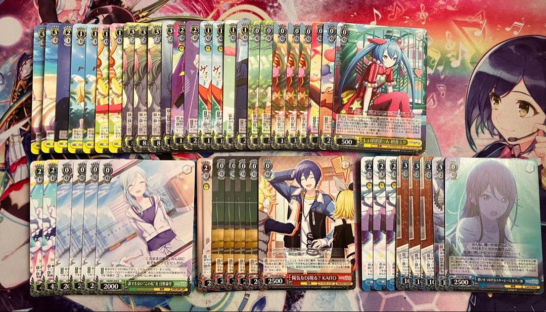 プロセカ 8枝 デッキ+パーツ ヴァイスシュヴァルツ