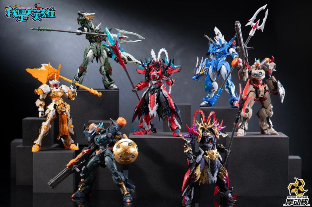 MOTOR NUCLEAR MNH-A ブラインドボックス6体