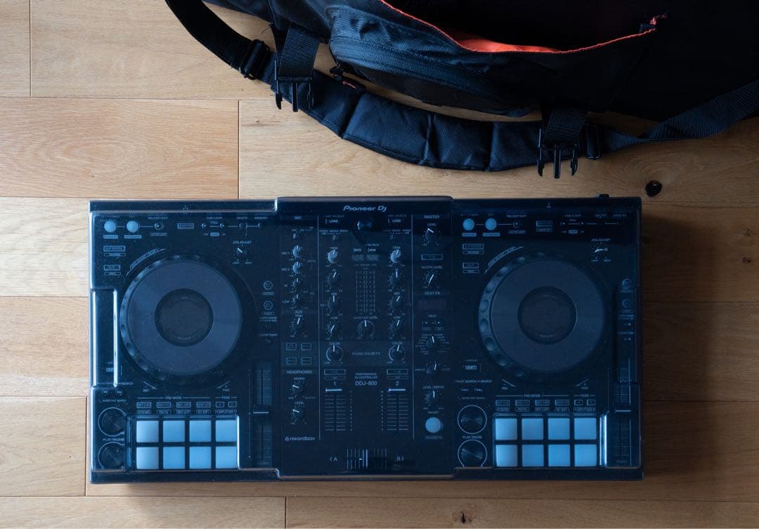 Pioneer DJ DDJ-800 デッキセーバー・専用バッグセット