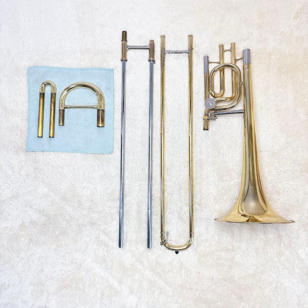 YAMAHA YBL-322 B♭/F バストロンボーン マウスピース付き