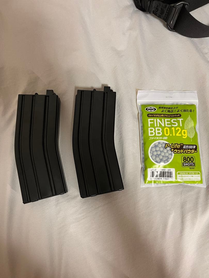 東京マルイ　M4ライトプロ　カスタム 予備マグ　BB弾付き