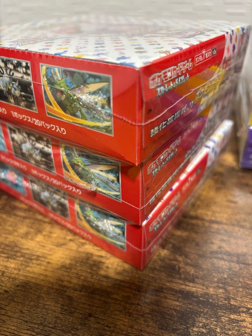 ポケカ未開封BOXシュリンク付7BOX、ブレイカー 151.ロケット団、バイオ