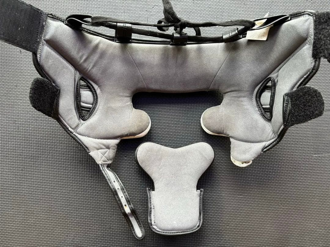 【最終値下げ】RIVAL ボクシングヘッドギア 黒/白 Mサイズ