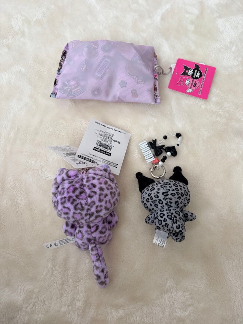 新品　クロミ　ギャル　ネコ　ヒョウ柄　エコバッグ