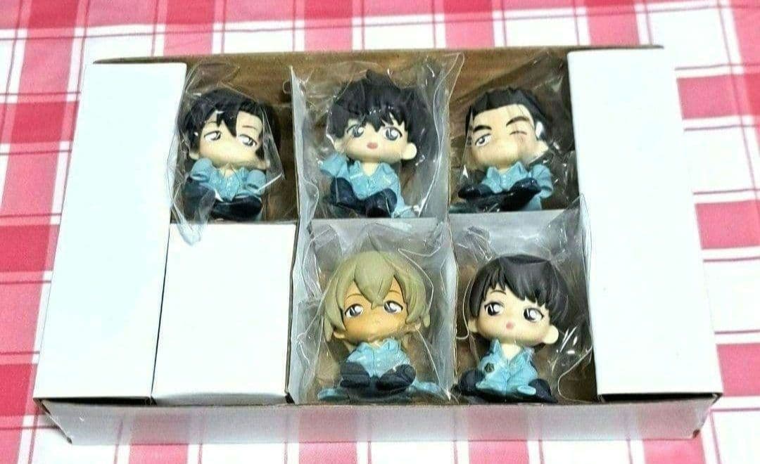 名探偵コナン サンデー限定 警察学校組 ちぢませ隊 5体セット