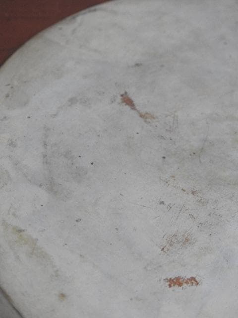 銅鏡　南天果実鶴亀　M685