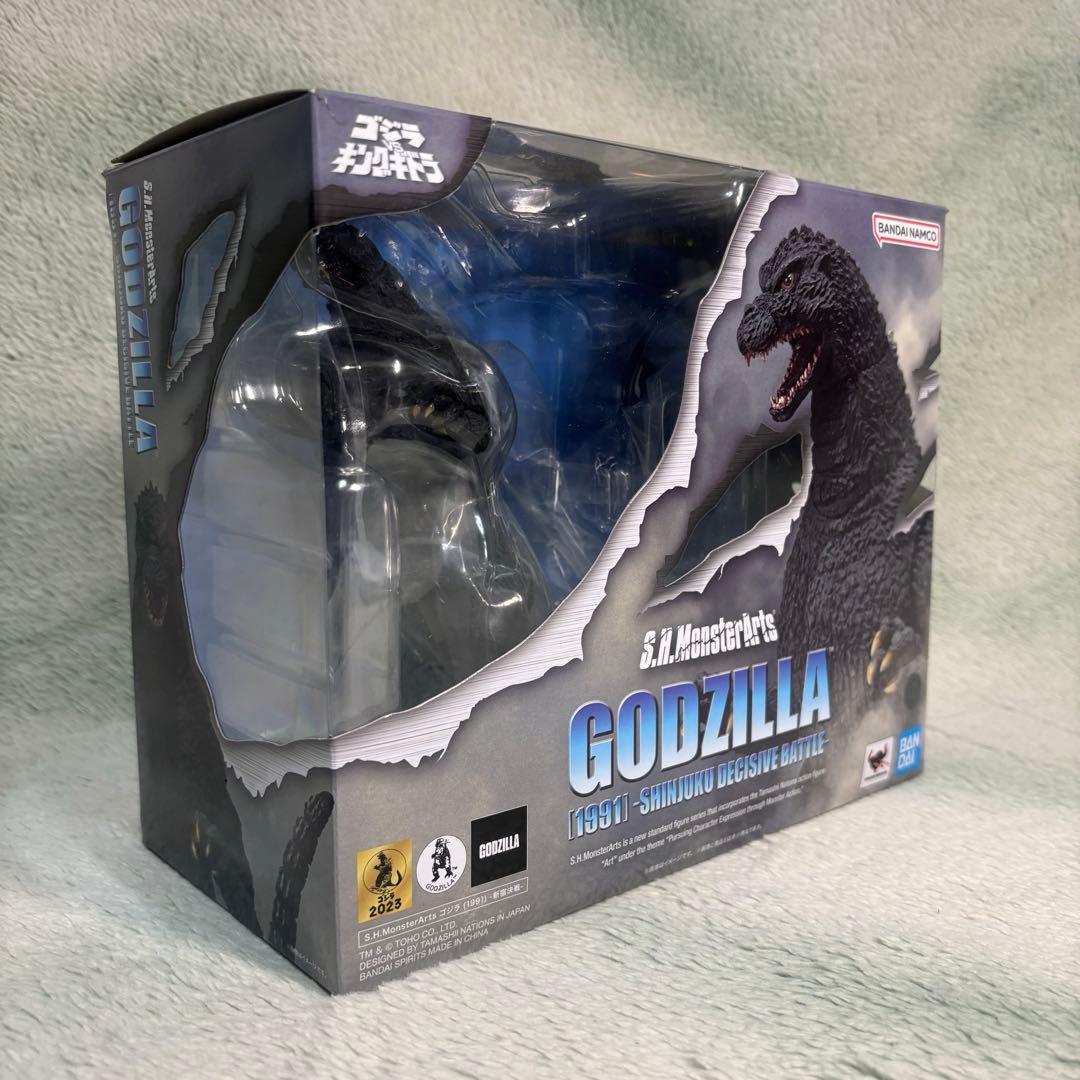 【美品】 S.H.モンスターアーツ ゴジラ 1991 新宿決戦