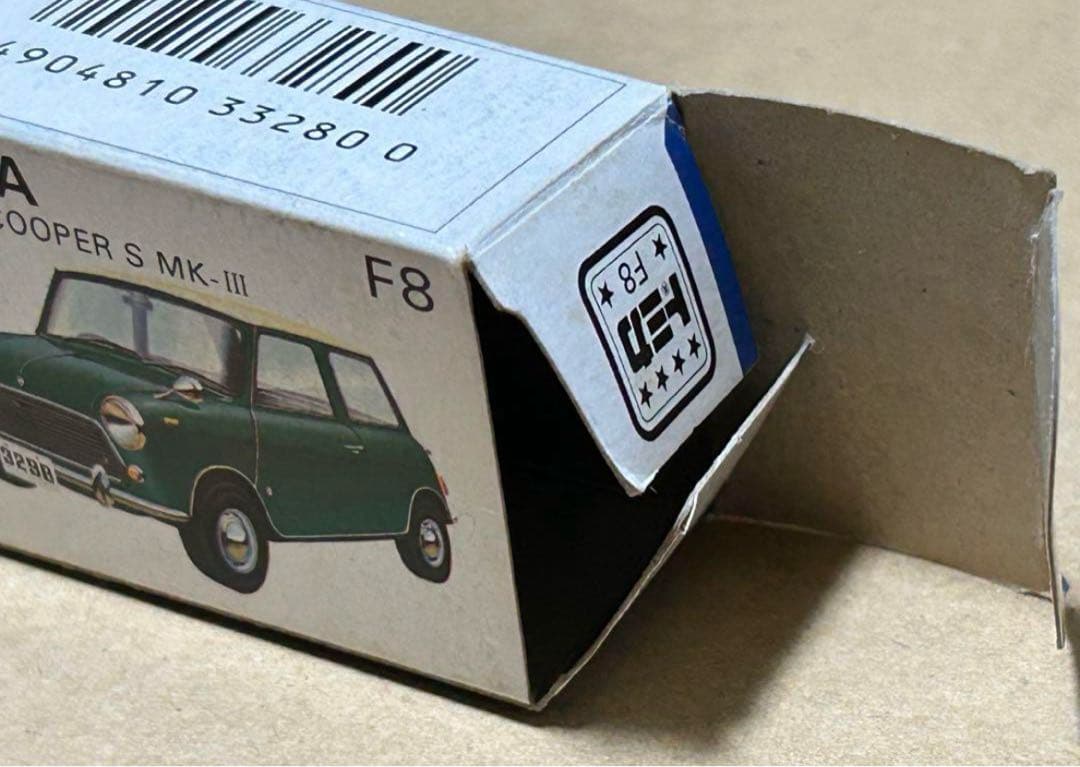 訳あり トミカ ミニクーパー クリヤマ模型 タミヤ ピンク