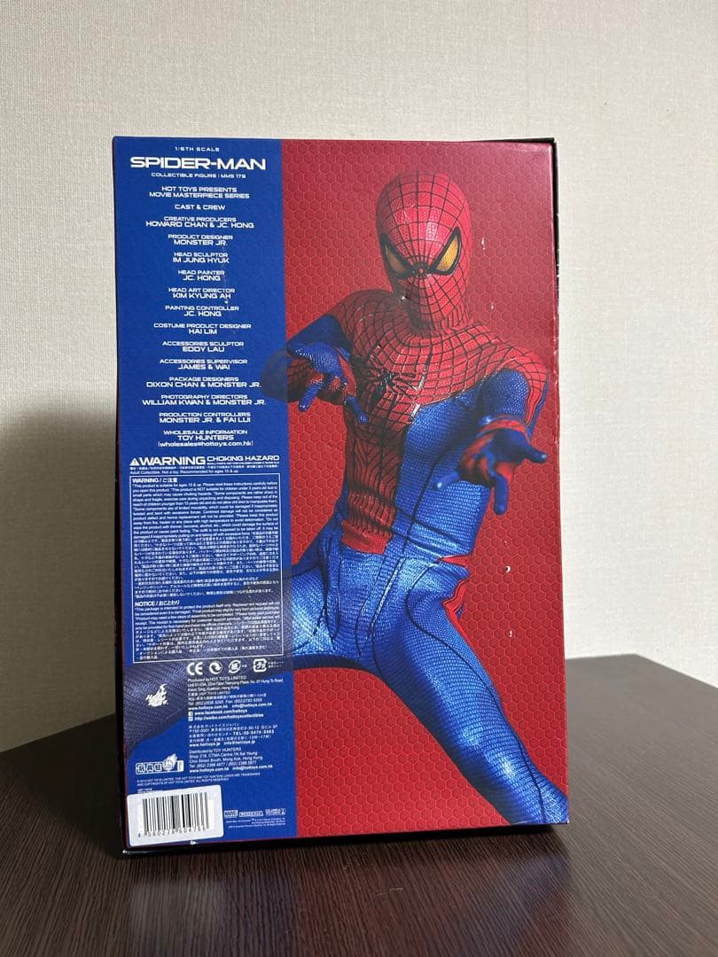 ホットトイズ　アメイジングスパイダーマンフィギュア