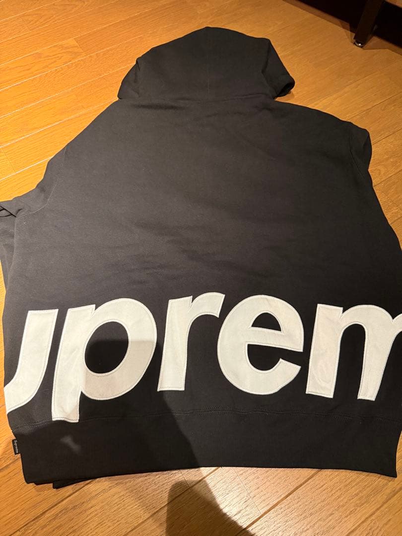 スケートボード Supreme BigLogo Zip Up Hooded Sweatshirt