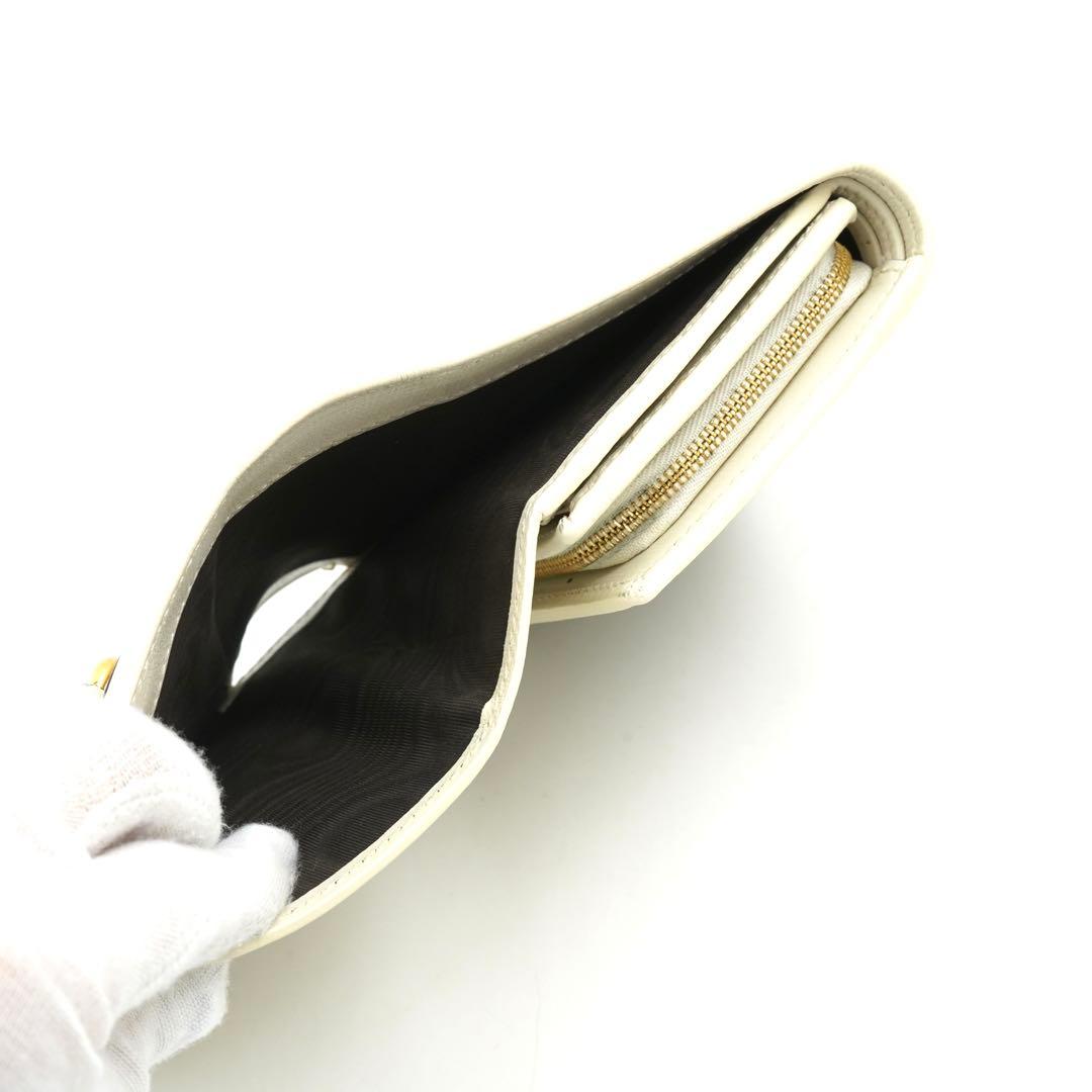 ✨未使用展示品・箱付き✨　GUCCI ミニ財布　GGライン ビット　二つ折り