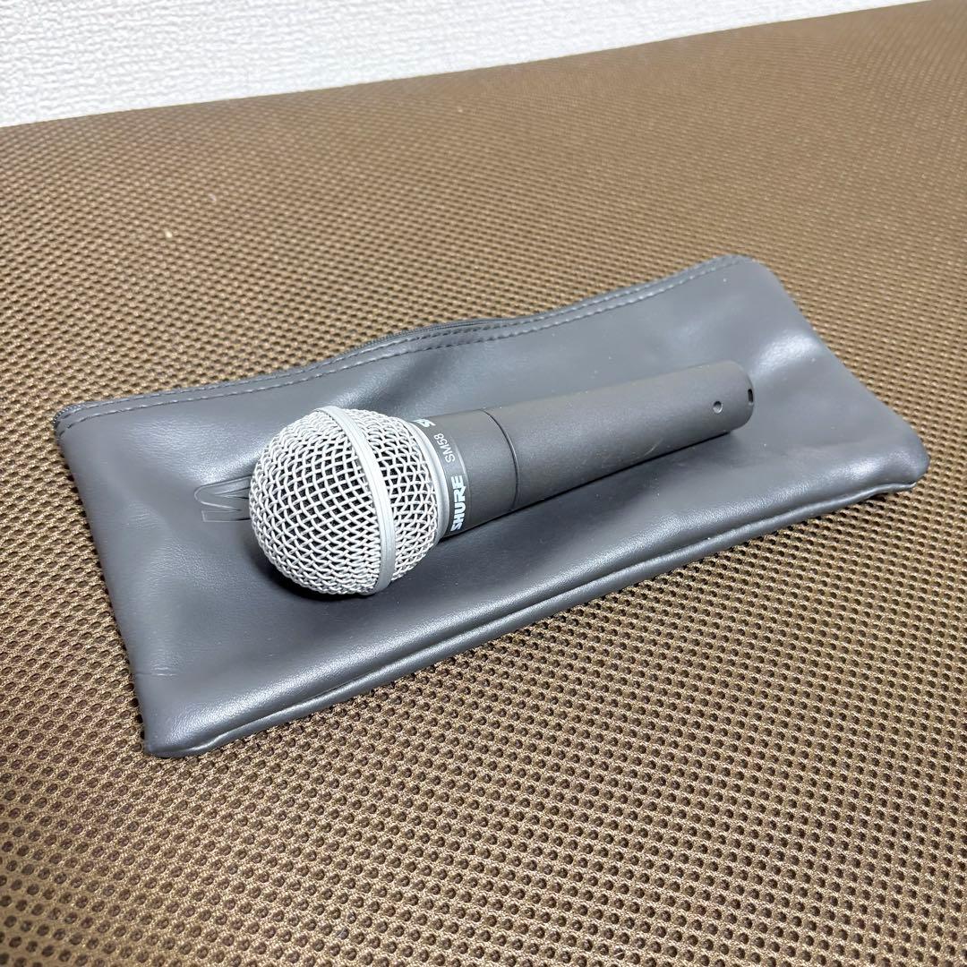 【美品】SHURE SM58 ダイナミックマイク 正規品 完品 シュア ゴッパ
