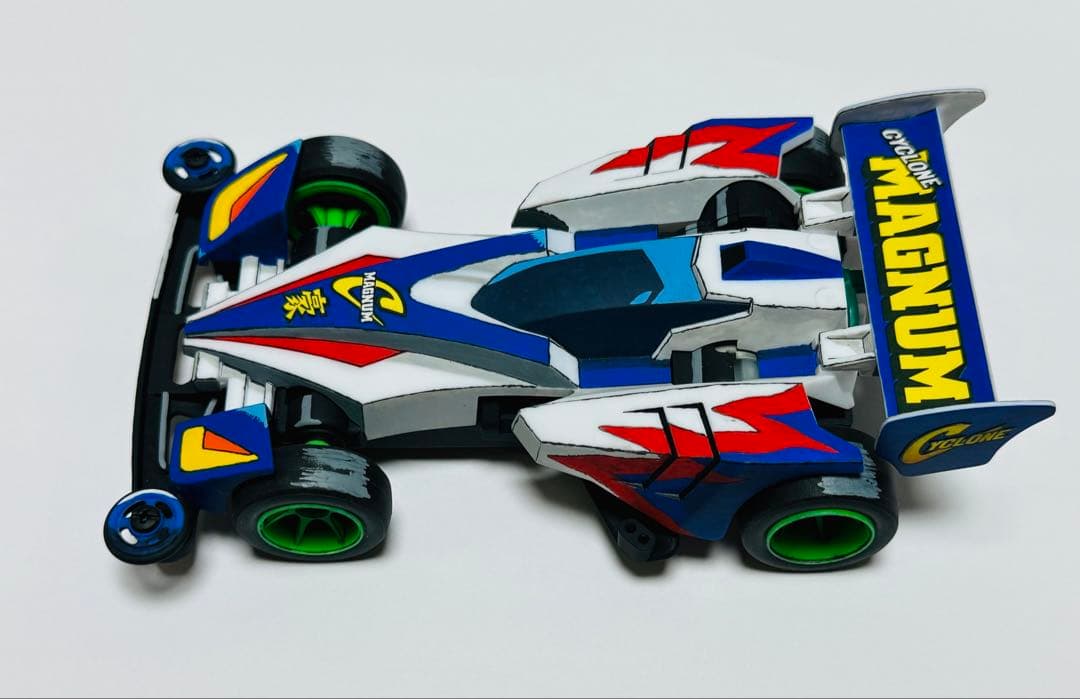 2次元塗装　サイクロンマグナム ミニ四駆