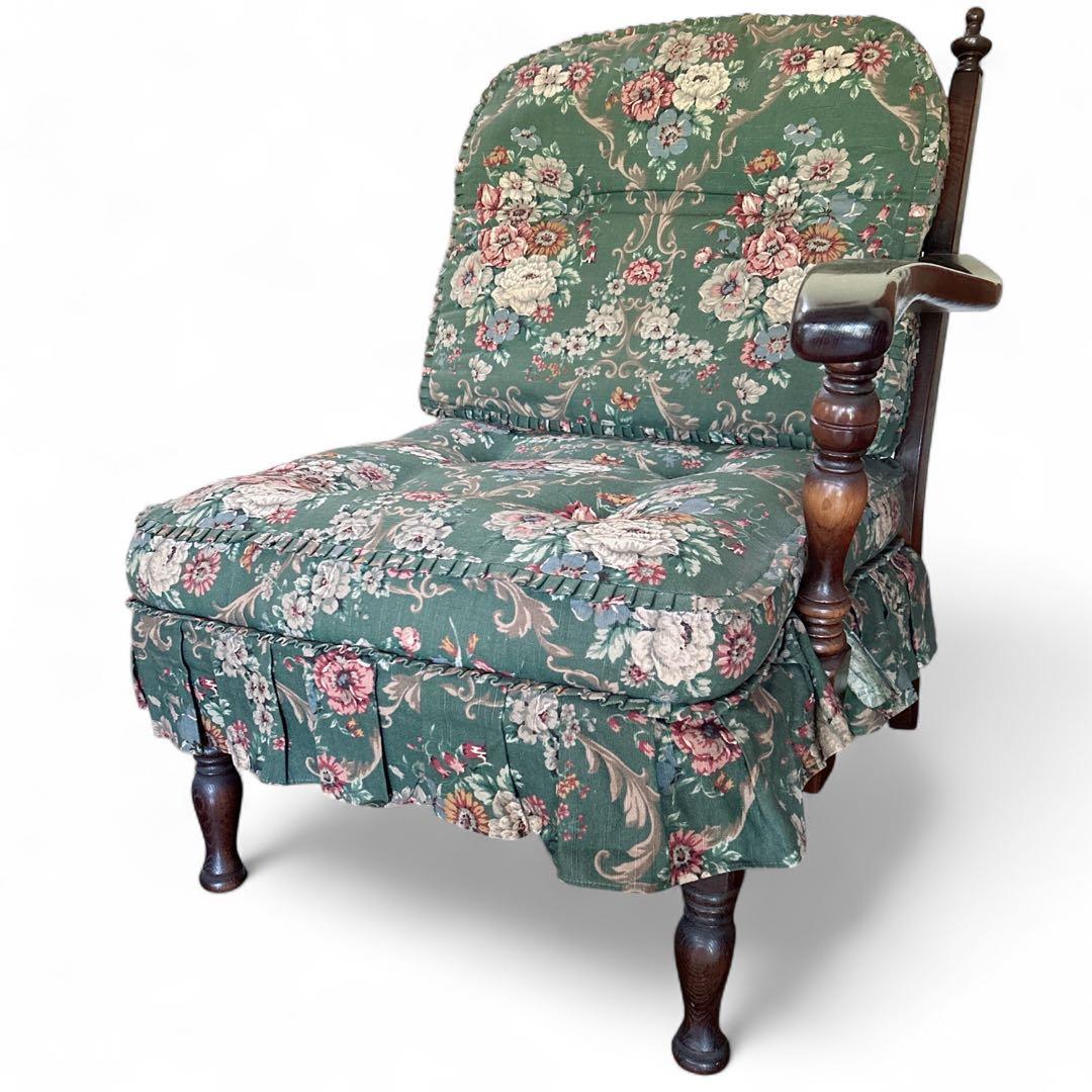 飛騨産業 キツツキ 穂高 リビングチェア 肩肘(左)付き ソファ アームチェア