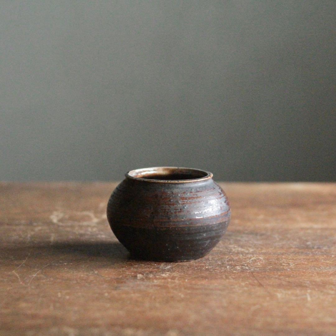 丹波 小壺 古道具 アンティーク 丹波焼 立杭焼