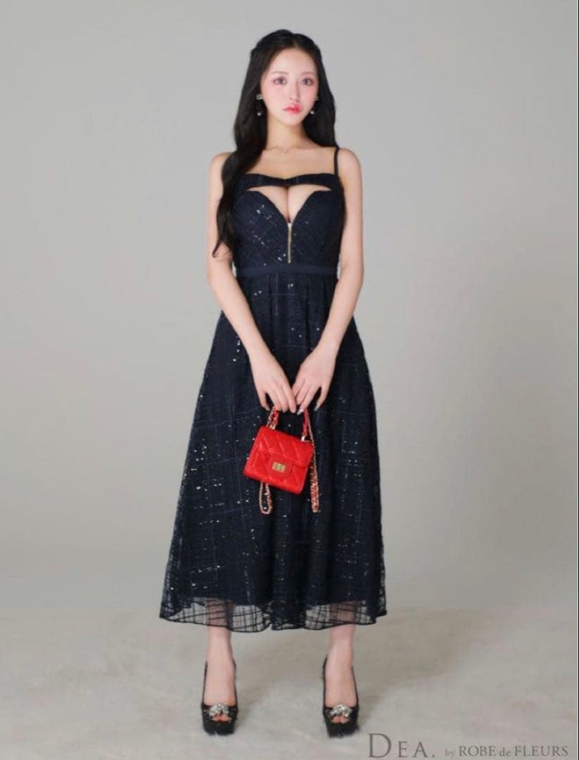 【DEA.by ROBE de FLEURS】フレア/ ミディアムドレス