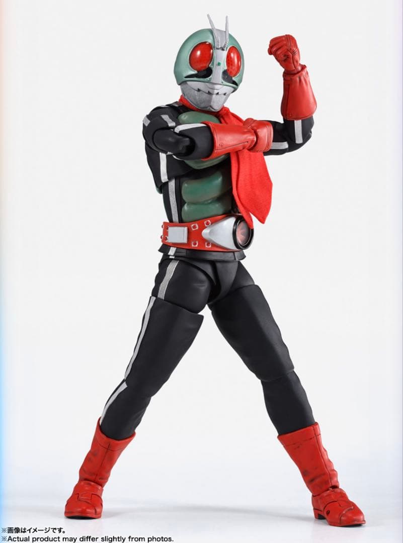 S.H.Figuarts 真骨彫製法：仮面ライダー新2号 栄光の昭和ライダー