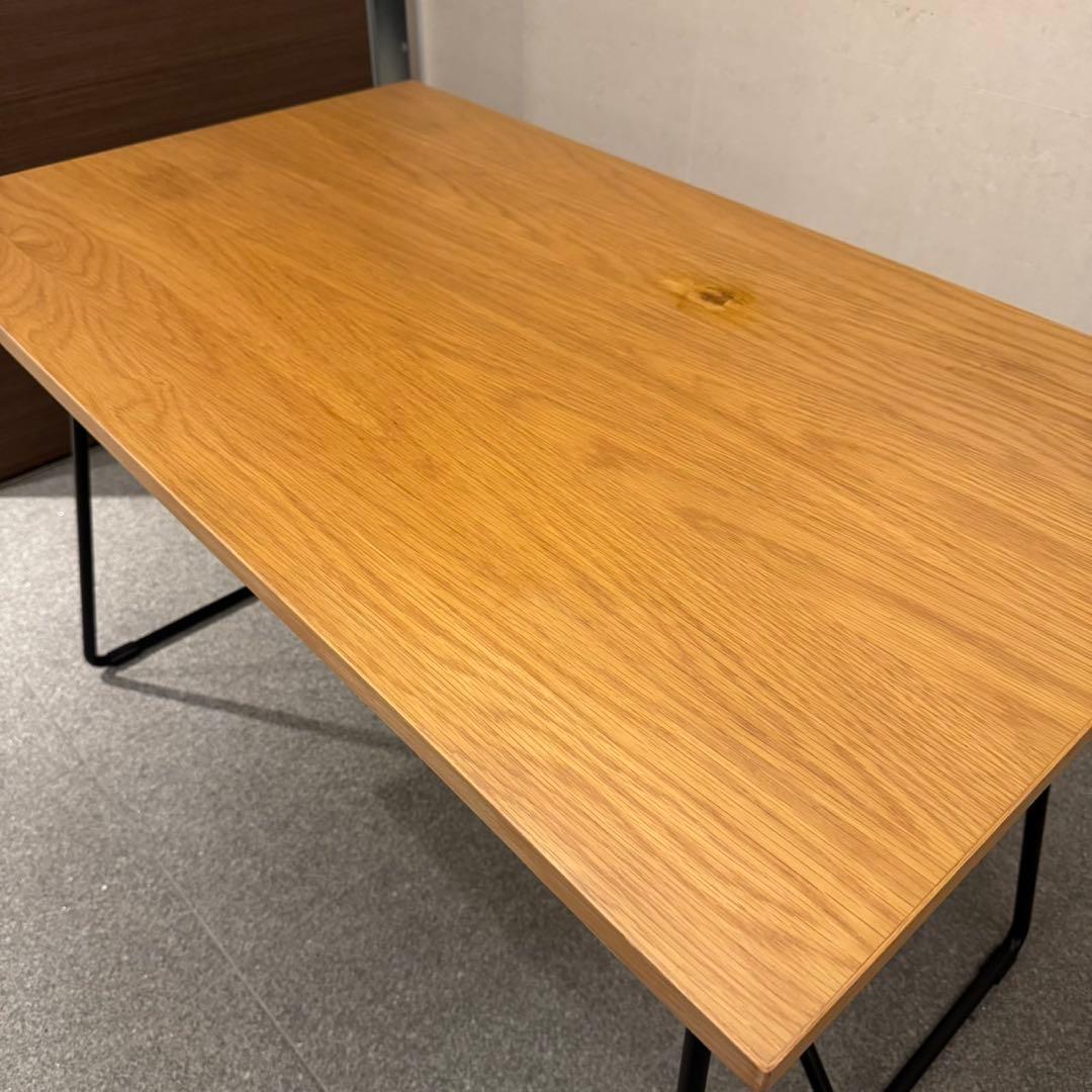 無印良品 折りたたみダイニングテーブル 幅120 オーク材