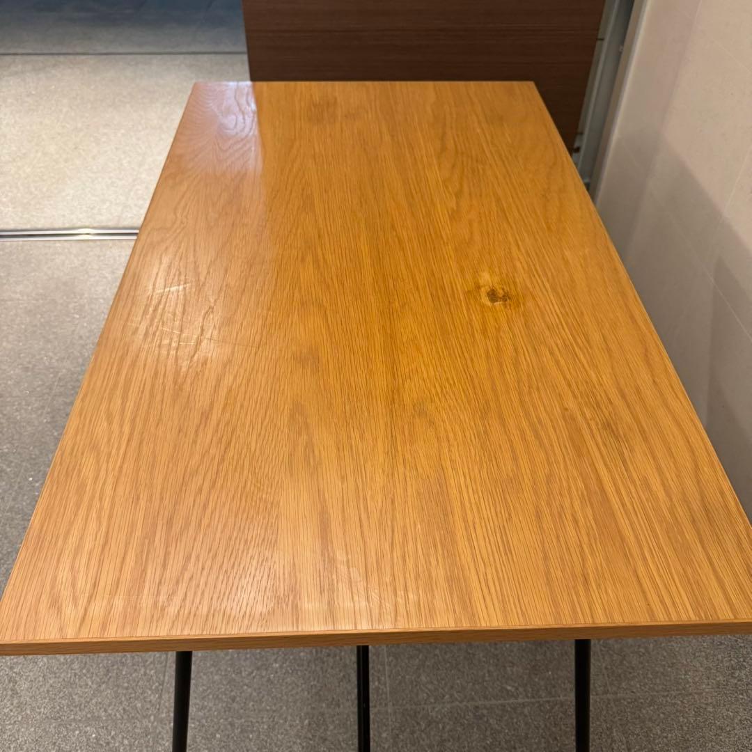 無印良品 折りたたみダイニングテーブル 幅120 オーク材