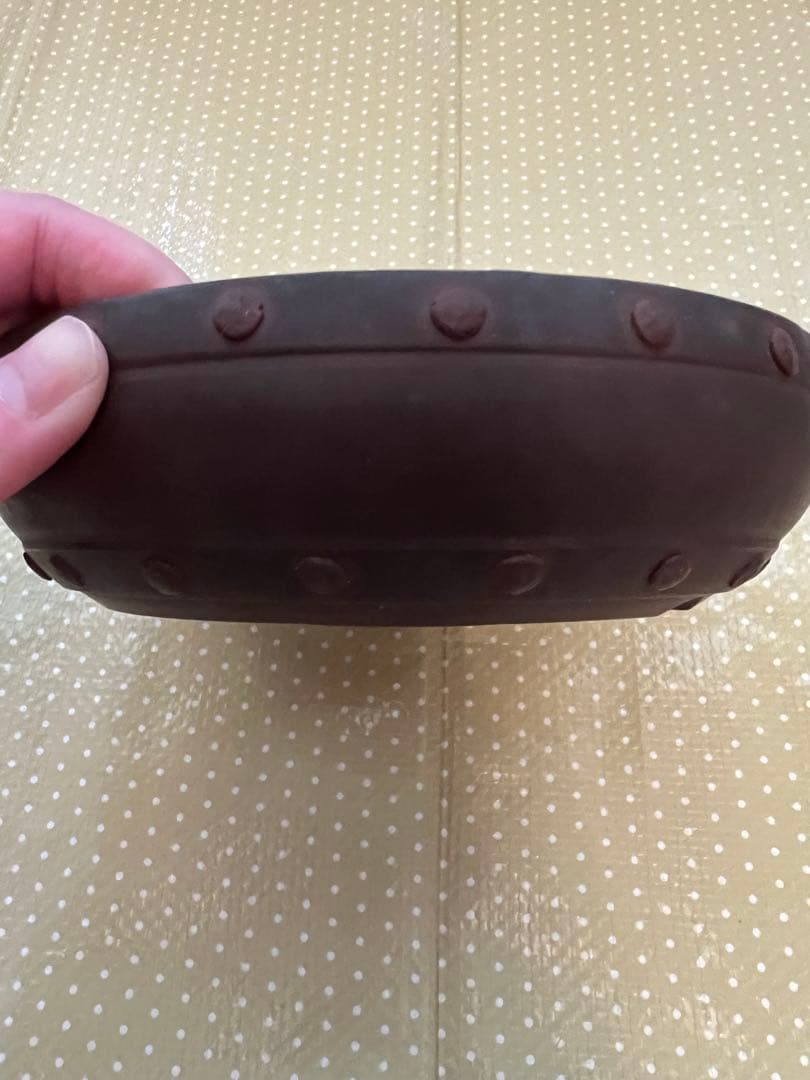 Lightsout様　リクエスト3点　盆栽鉢　鋲打ち太鼓鉢　落款あり