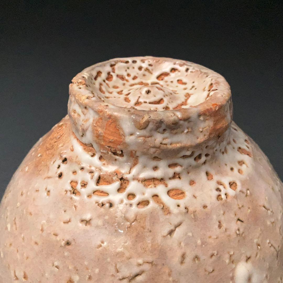 【抹茶碗】萩焼　窯元晴雲山　岡田裕　共箱　初釜　R1272ダN3