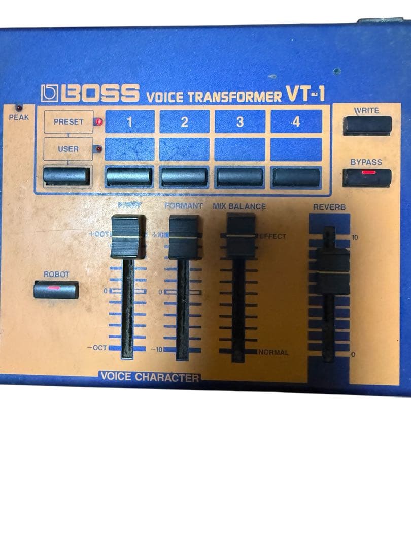 BOSS ボイストランスフォーマー VT-1 通電のみ確認済