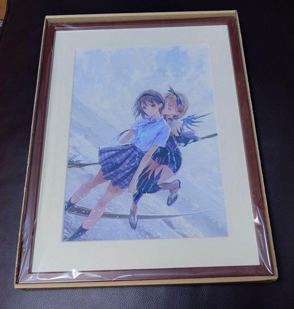 BLUE REFLECTION 帝　電撃屋　複製原画　ブルーリフレクション