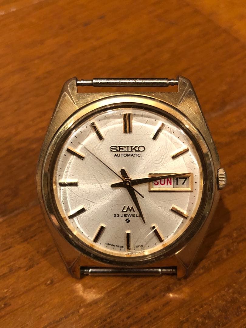 SEIKO LORD MATIC 稼働品　LM ビンテージ　セイコー　記念品