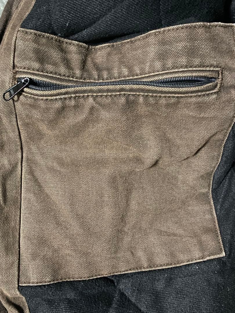 00's■carhartt【XL】サンタフェジャケット フェード ブラウン