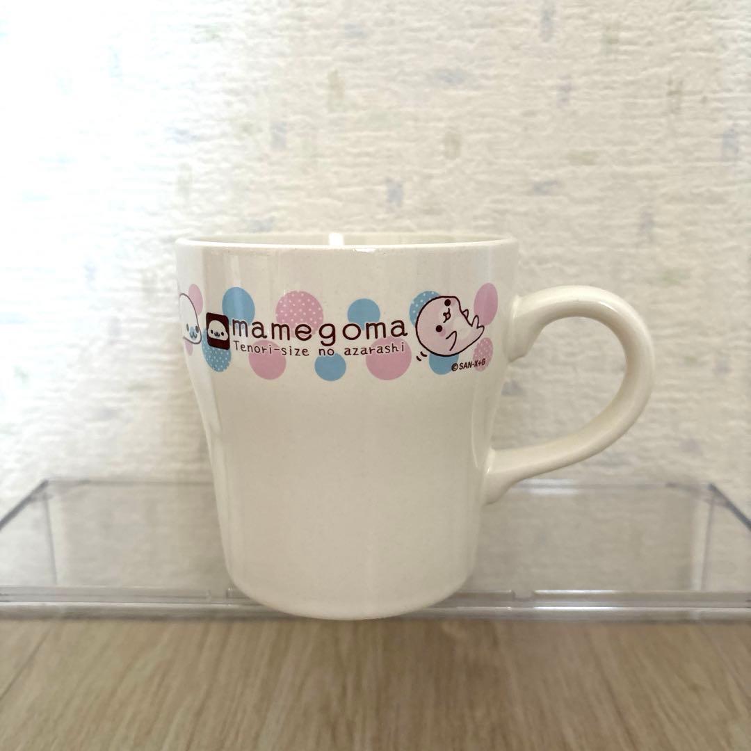 サンエックス まめゴマ ぬいぐるみ付きマグカップ