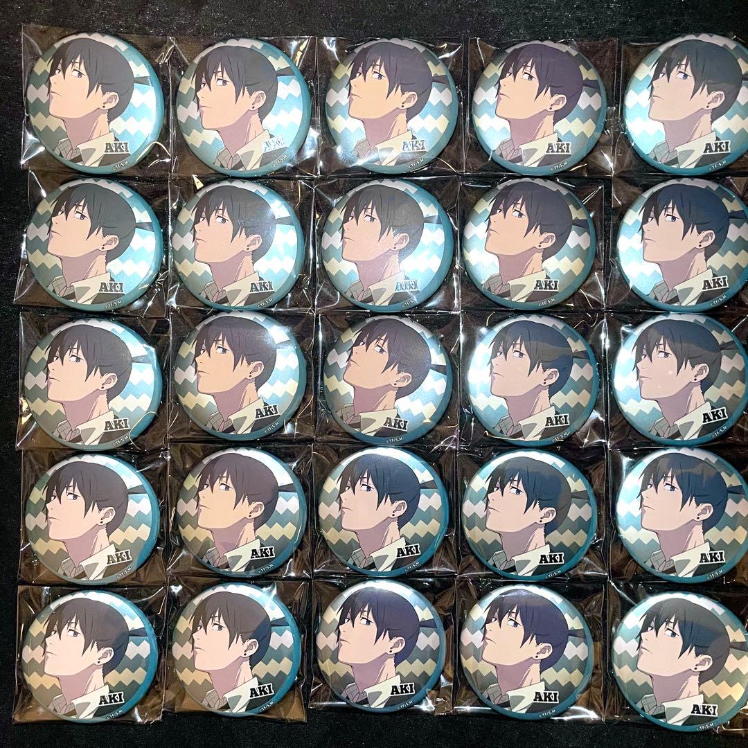 チェンソーマン カフェ cafe マットホログラム缶バッジ 早川アキ 25個