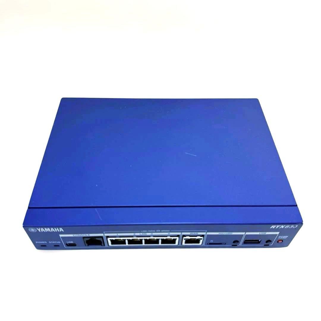 YAMAHA RTX830 ギガアクセス VPN ルーター 動作品　m2