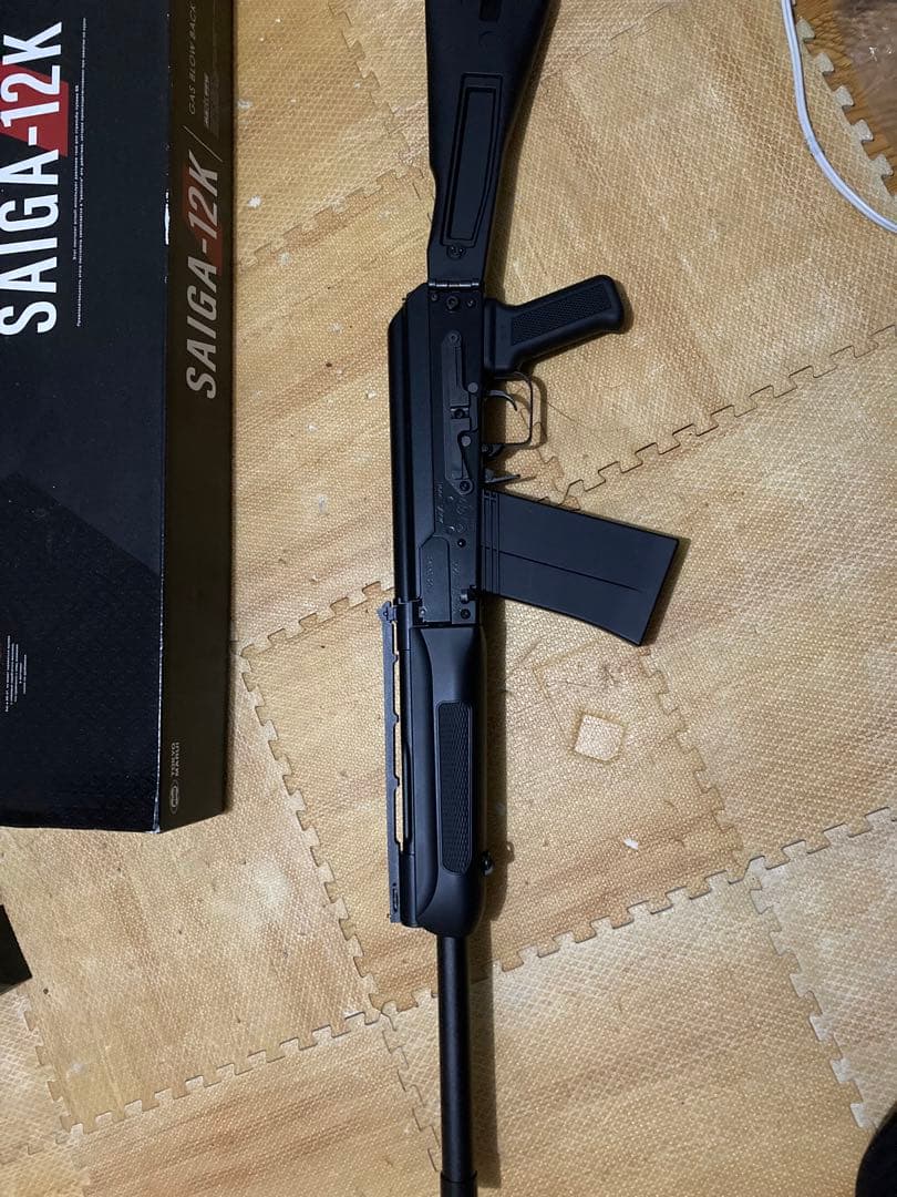 東京マルイ　SAIGA-12K ガスガン ブラック 美品