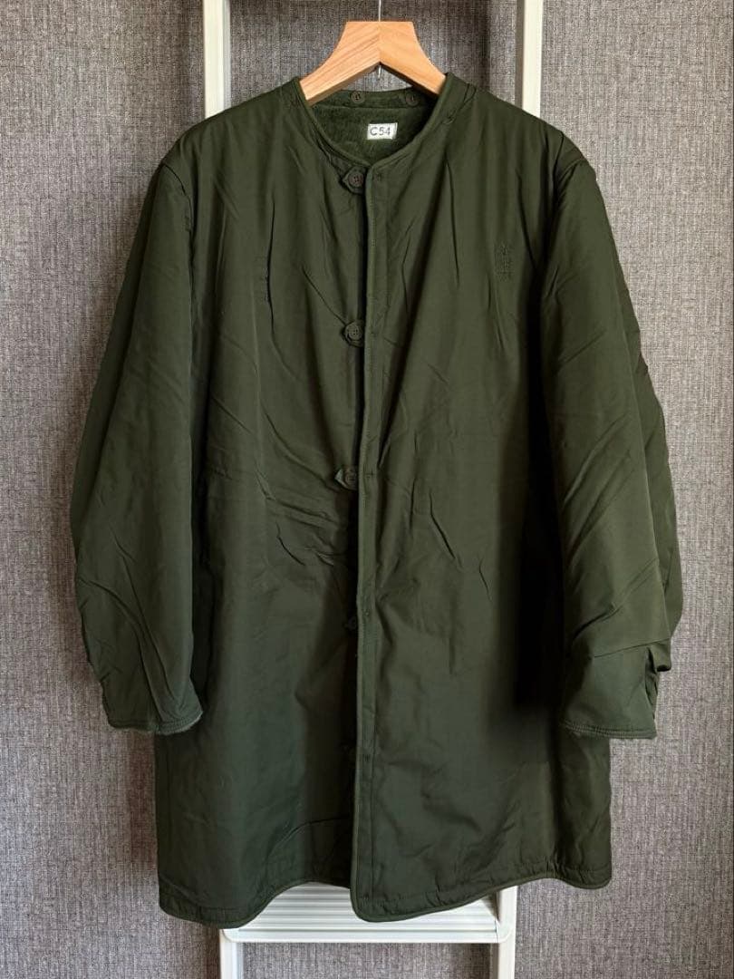 スウェーデン軍 M-59フィールドコート&ボアライナー デットストック【C54】