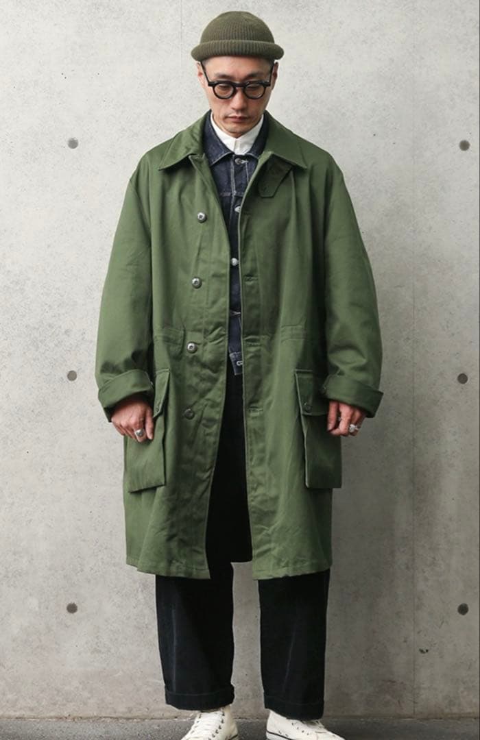 スウェーデン軍 M-59フィールドコート&ボアライナー デットストック【C54】