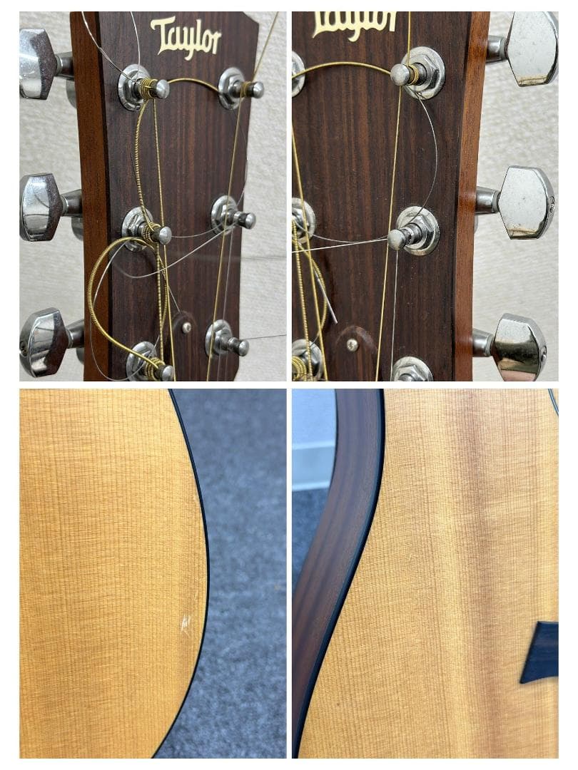 ■Taylor/テイラー■エレアコ　アコースティックギター　ハードケース付き