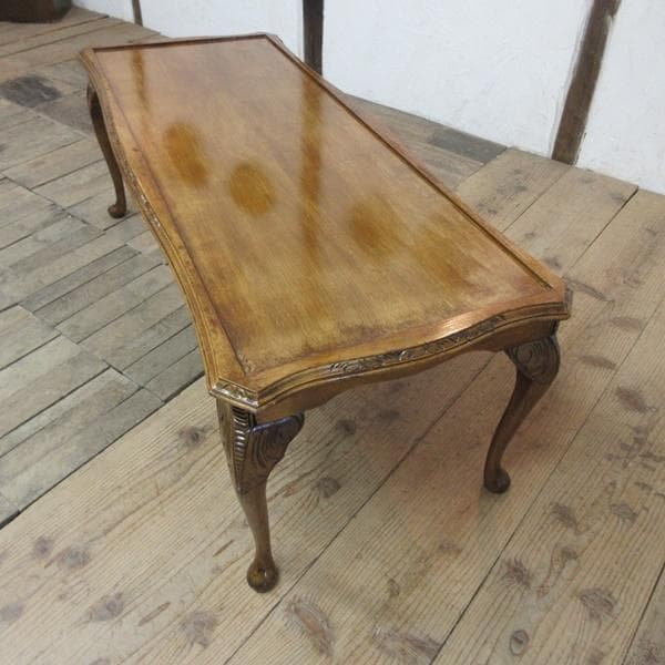訳あり 英国 アンティーク 家具 コーヒーテーブル センターテーブル 6034e