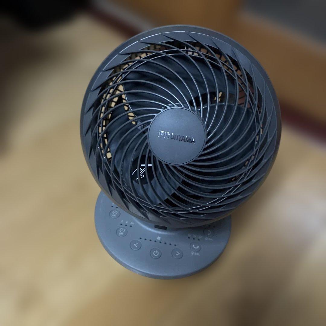 扇風機・サーキュレーター IRIS OHYAMA CIRCULATOR i ASH GRAY