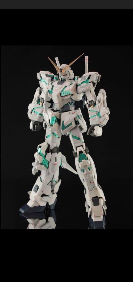 MG フルアーマーユニコーンガンダム ver.ka 改修塗装完成品 欠品あり