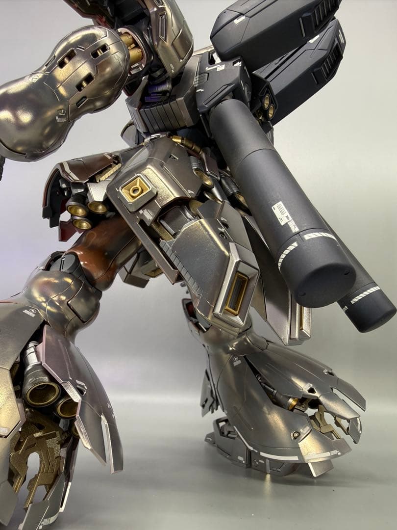 s*a様 ガンプラMG サザビー Ver.Ka 完成品 メタリック塗装仕上げ