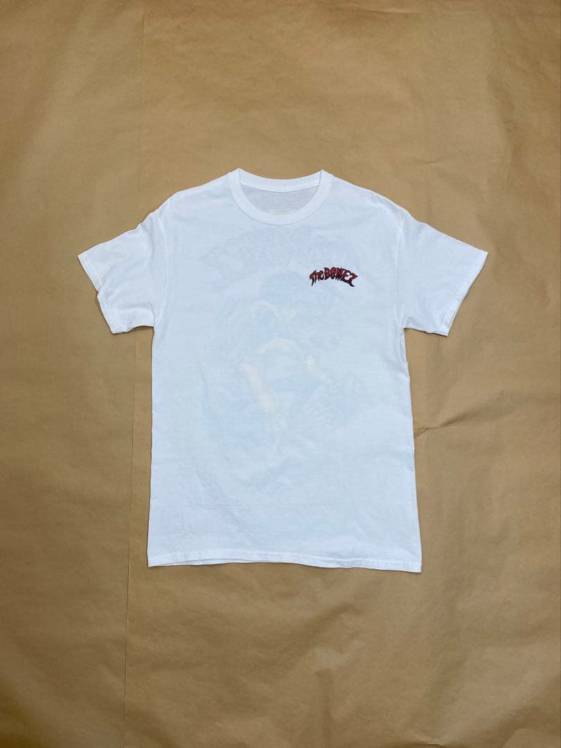 THE BONEZ バックプリント Tシャツ ホワイト