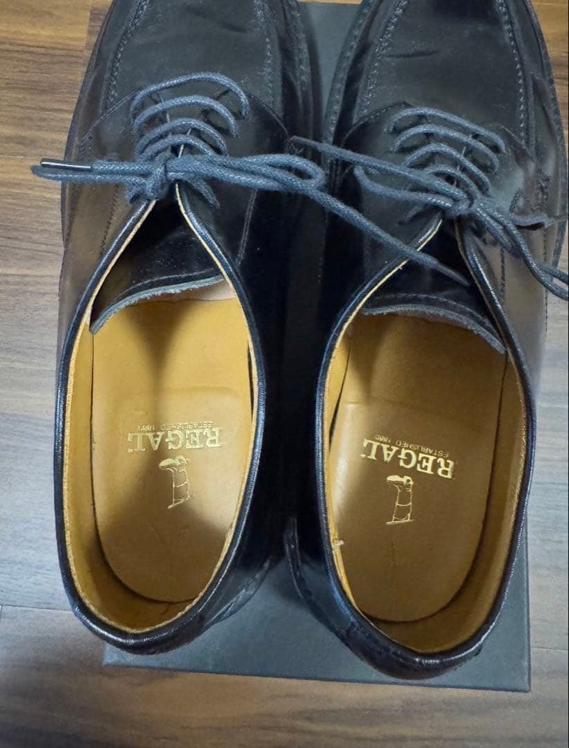 REGAL Uチップ 27cm シューズ ビジネス ブラック